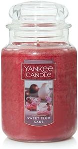 Yankee Sweet Plum Sake Classic Jar Candle, Large