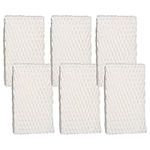 HIFROM 6Pack WF813 Replacement Humidifier Wick Filters Compatible with ReliOn RCM-832 RCM-832N ProCare PCWF813 PCWF-813 PCCM-840 Equate EQWF813 Cool Mist Humidifier Filters DH830 DH832