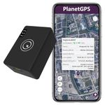 PlanetGPS (Neptune 4G) - Waterproof Magnetic GPS Tracker for Car Vehicles Equipment w/Worldwide Coverage (1-2 Months Battery) - Subscription Required (Starting $7.50 CAD/Month)