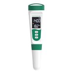 Bionexis® Digital pH Meter – 5-in-1 Water Quality Tester | Measures pH, TDS, EC, Salinity & Temperature | Waterproof, ATC, LCD Display for Pool, Home, Hydroponics, Aquarium, Lab Use