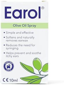 Earol | Olive Oil Ear Wax Removal Spray | Clinically Proven | Reduces Need for Syringing | Metered Dose | 1 Pack of 10ml Oil Spray Bottle