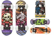 KandyToys Mini Complete Beginner Skateboard (16") - 6 Assorted Styles