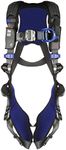 3M 113045 DBI-SALA ExoFit X300 Comfort Vest Positioning Safety Harness Fall Protection, OSHA, ANSI, General Industry, Aluminum Back and Hip D-Ring, Auto-Locking Quick Connect Leg and Chest Buckles, XS