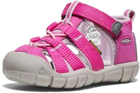 KEEN Kids Seacamp 2 CNX Closed Toe Sandals, Very Berry/Dawn Pink, 6 US Unisex Toddler