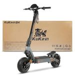 KuKirin G4 Electric Scooter for Adults, Long Range Foldable E Scooter, 75km Range, 60V 20Ah Battery, 11-Inch Tubeless Tyres, Dual Disc Brakes, Touch Display, IP54 Water Resistant, EN17128