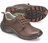 Nurse Mates Align Velocity Shoes | Ergonomic Orthotic Insole | Leather Oxford | Stability and Support Comfort | Slip Resistant, Distressed Cocoa, 7