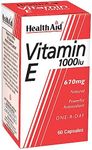 HealthAid Vitamin E 1000iu - 60 Capsules