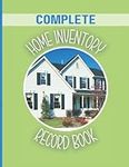 Home Inventory Record Book: Complet