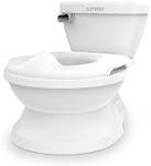 Summer by Ingenuity My Size Potty Pro (White) – Easy to Clean Realistic Potty Training Toilet with Lifelike Flushing Sound