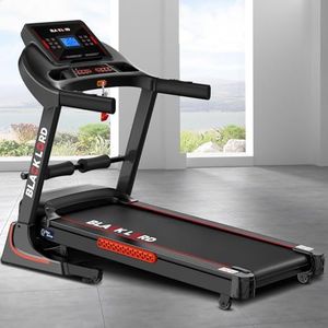 BLACK LORD Treadmill Foldable Running Machine Auto Incline Fitness Equipment 5.2HP Electric Exercise Walking Jogging Hiking Cardio Aerobic Trainer Home Gym Office Commercial (EXP32 Epic Series)