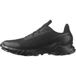 Salomon X Ultra 360 Leather Gore-tex Waterproof Men's Hiking Shoes Black Black Ebony
