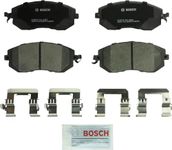 BOSCH BC1539 QuietCast Premium Ceramic Disc Brake Pad Set - Compatible With Select Scion FR-S; Subaru BRZ, Crosstrek, XV Crosstrek, Forester, Impreza, Legacy, Outback; Toyota 86; FRONT