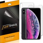 Supershieldz for Apple iPhone Xs Max (6.5 inch) (Front and Back) Full Body Screen Protector, (3 Front and 3 Back) 0.23mm, High Definition Clear Shield (PET)