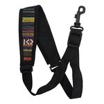 Saxophone Neck Strap Adjustable Soft Neck Strap with Hook for Alto Tenor Soprano Saxophone(Folk Style)