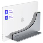 Ascrono Vertical Docking Station Hub | Compatible with Apple MacBook Air 13 (2022 M2) | 2X USB-C Port (40Gbps) Thunderbolt-4 Compatible Dock