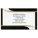 Onyx Custom Printed Business Cards 