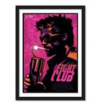 Good hope Fight Club Movie Poster Frame (10 X 13 Inch, Framed)( Multicolour)