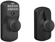 Schlage FE595 622 PLY Keypad Entry with Flex Electronic Lock, Matte Black