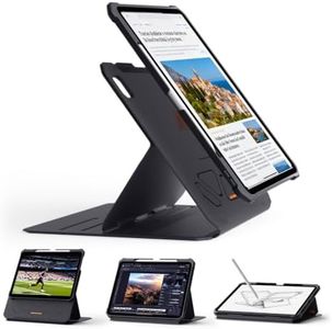 SUPCASE for iPad Pro 13 Inch Case (M5/M4) 2025/2024 with Pencil Holder, [Adjustable Stand] [Detachable Back Cover] [Auto Wake/Sleep] Rugged Magnetic Protective Case with 6 Viewing Angles, Black