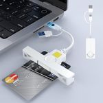 CAC Card Reader 2 in 1 USB/USB C Du