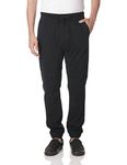 Southpole Men's Basic Stretch Twill Jogger Pants-Reg and Big & Tall Sizes - Black - X-Large