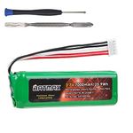 Batmax 3.7V 7000mAh Battery GSP1029102A for JBL Charge 3