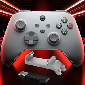 ThinTree Wireless Switch PC Controller,Asymmetric DoubleVibration Motor, Double Hall, Six Axis Somatosensory, Macro DefinitionBackkey, for PC/Switch/iOS/Android
