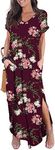 GRECERELLE Womens Casual Maxi Dress