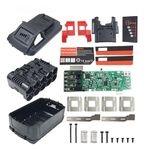 Janllenton 18V 10-Cells 21700 Battery DIY Replacement Case for Milwaukee M18 48-11-1865, Plastic Battery case Replacement Repair Kit for Milwaukee M18 6.0 Ah, 8.0 Ah (Battery not Included)