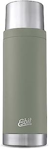 Esbit Sculptor Thermal Flask - Insulated Stainless Steel Bottle for Hot and Cold Drinks - 1000 ml in Stone Grey