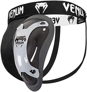 Venum Competitor Groinguard and Support - Black/Grey, L