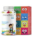 Meadbery Multivitamin And Mineral Gummy Bears (30 Gummy Bears, Pack Of 1) Jelly Glutenfree Formula With Vitamin C Vitamin D Vitamin B12 B6 Zinc For Kids Growth Development Immunity