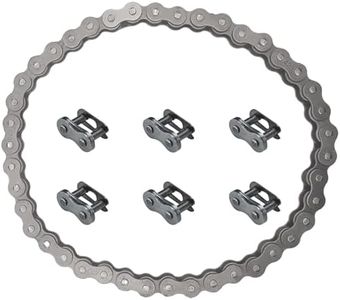 Gonfren 420 Drive Chain 32 Links with 6 Master Link for Coleman 196cc 6.5 Hp KT196 HS200GK CK196 Go Kart Mini Bike Powersports Parts