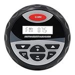 Waterproof Marine Radio FM AM MP3 Gauge Stereo Bluetooth Music for BOAT ATV UTV SPA