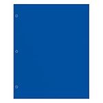 Office Depot Brand School-Grade 2-Pocket Paper Folder, Letter Size, Blue