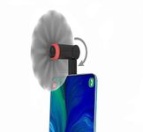 Wuedozue USB C Fan, 180 Rotating Portable USB-C Cool Cooler Mobile Phone Fan Compatible with i-Phone15/ Google8/Pixel 8 Pro/HTC/Huawei/LeEco/Sumsung/and More