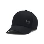 Under Armour Mens M Iso-chill Armourvent Adjustable Baseball Cap, Men's Cap with Mesh Vent, Sport Cap with Visor Black