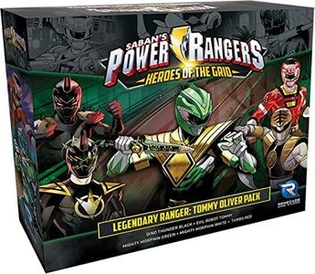 Renegade Game Studios Power Rangers Heroes of The Grid Legendary Ranger Tommy Oliver Pack Board Game