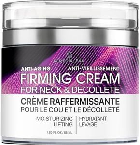 REMEDIAL PAX Neck Firming Cream: Anti-Aging Moisturizer with Retinol, Collagen & Hyaluronic Acid for Men & Women, 1.85 Fl Oz