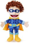 14" Superhero, Peach Boy, Hand Puppet