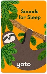 Yoto Sounds for Sleep – Scheda audio per effetti sonori per bambini da utilizzare con Yoto Player e Yoto Mini lettore audio tutto in 1, Cantastorie per bambini di tutte le età