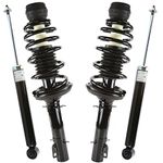 AutoShack Front & Rear Complete Struts Coil Springs and Shock Absorbers Set 4 Replacement for 1998-2006 VW Beetle 1999-2005 Jetta 1999-2006 Golf 2007-2009 Golf City Jetta City 2.0L V6 FWD KS5986-0025