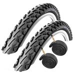 Schwalbe Land Cruiser 700 x 35c Hybrid Bike Tyres with Presta Tubes (Pair)