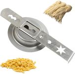 Cookie Spritzer Press, Cookie Maker Metal Cookie Press 4 Shapes Meat Grinder Attachment Dough Pastry Noodle Maker for Home Kitchen Bakery, 8#