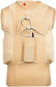 LVAD Men Tank Top for HeartMate | Ultrathin Spandex Mesh Fabric | Designed for Comfort & Safety (US, Alpha, 4X-Large, Regular, Regular, Nude, Male)