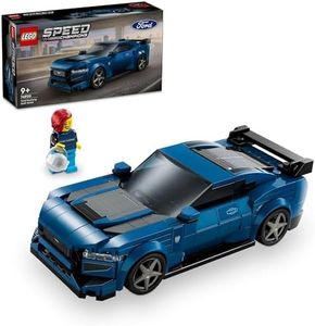 LEGO® Speed Champions Ford Mustang Dark Horse Sports Car 76920 Toy Vehicle, Buildable Model Set for Kids, Playable Display Toy Set for Boys and Girls Aged 9 Years Old and Over