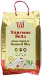 Taj Foods TAJ Supreme Sella Basmati Rice 10 lbs, 4.54 kg