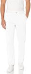 Tommy Hilfiger Men's Chino Pants Custom Fit, Bright White 30x32