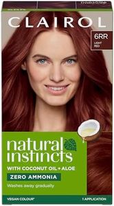 Clairol Natural Instincts Semi-Permanent No Ammonia Hair Dye, 6RR Light Red