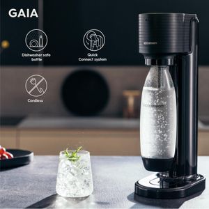 SodaStream Gaia Sparkling Water Maker – Black